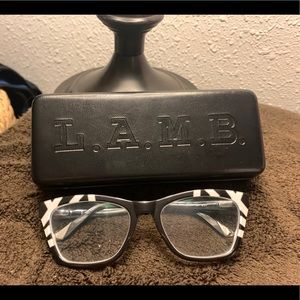 Prescription glasses.